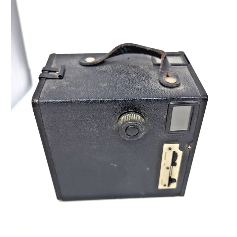Vintage Agfa Ansco B-2 Shur Shot Box 50’s Camera Untested fast shipping